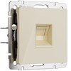 Розетка Ethernet RJ-45 (айвори акрил) W1181043 - фото 87021