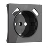 Накладка для розетки USB (графит акрил) W1179544 - фото 87043