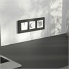 Розетка с заземлением, шторками и USB тип A+C (белый матовый) W1171761 - фото 87200