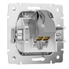 Розетка Ethernet RJ-45 cat. 6A экранированная (белый матовый) W5120001 - фото 87233