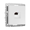 Розетка Ethernet RJ-45 cat. 6A экранированная (белый матовый) W5120001 - фото 87234