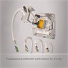 Розетка Ethernet RJ-45 cat. 6A экранированная (белый матовый) W5120001 - фото 87237