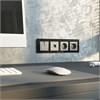 Розетка с заземлением, шторками и USB тип A+C (дымчатый) W1271704 - фото 87352