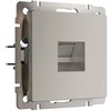 Розетка Ethernet RJ-45 (дымчатый) W1281004 - фото 87358