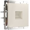Розетка Ethernet RJ-45 (айвори матовый) W1181062 - фото 87473
