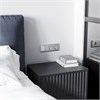 Накладка для розетки USB (серебряный матовый) W1179565 - фото 87610